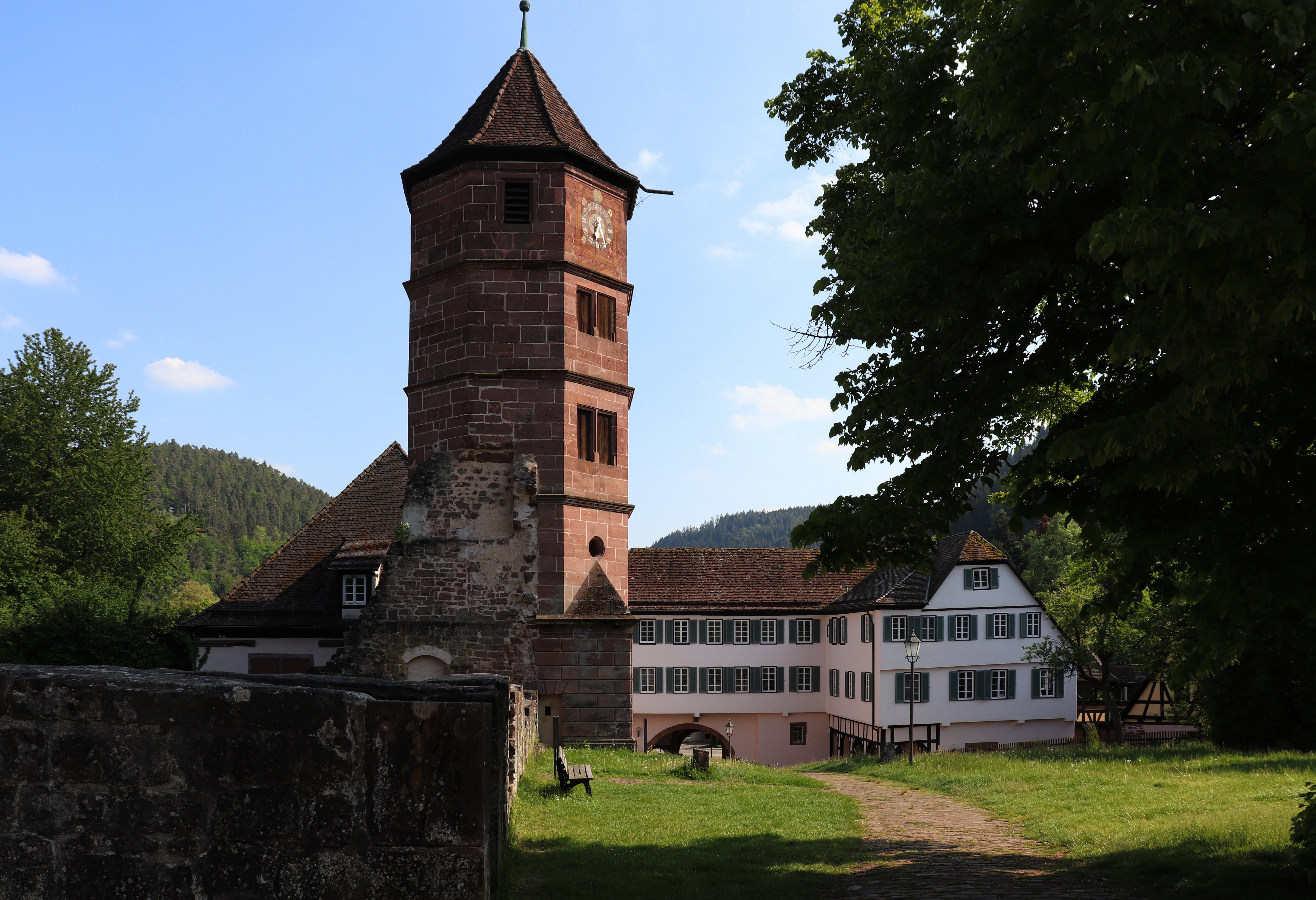 Hirsau / Kloster St. Peter und Paul mit Schlossturm